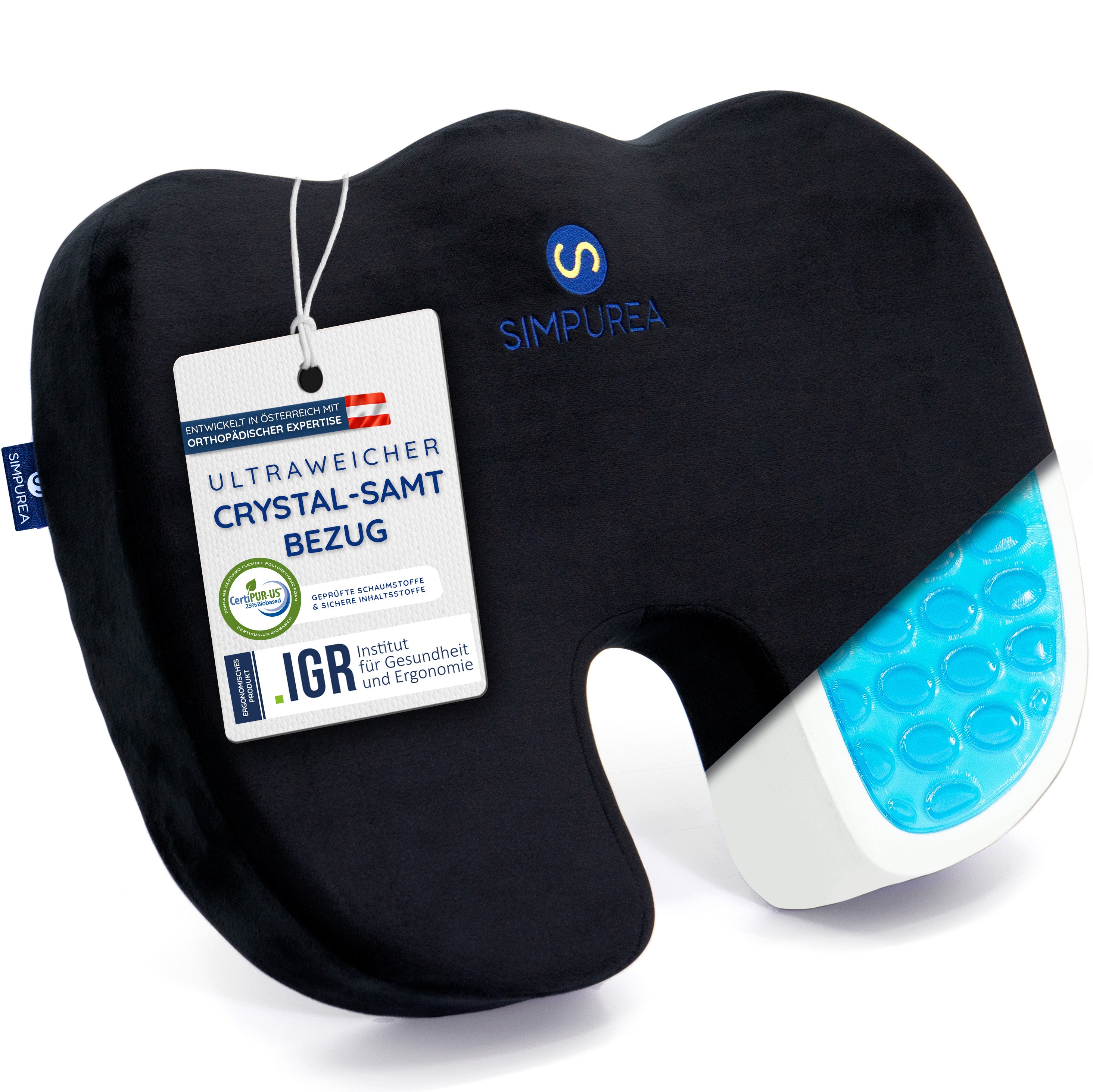 Orthopädisches Sitzkissen „Koala“